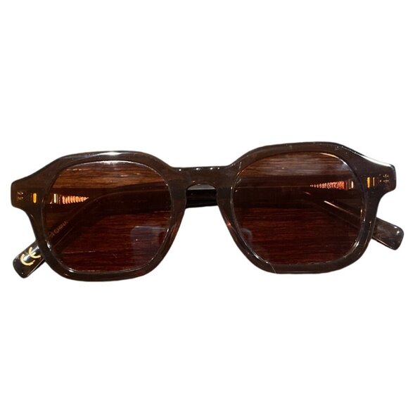 Madewell Graphton Acetate Brown Sunglasses - Picture 1 of 8